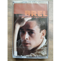 Jacques Brel Quand on n'a que l'amour Cassette Audio-K7 NEUVE SOUS...