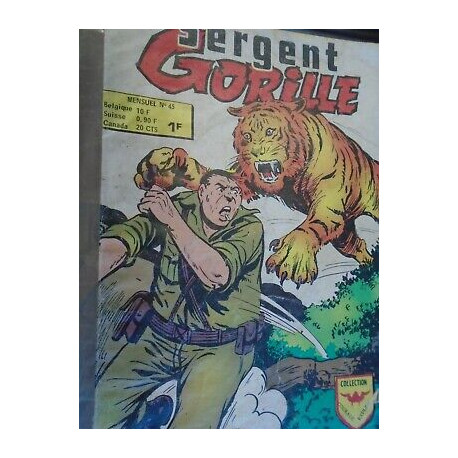 Sergent Gorille n 45 arédit juin 1975