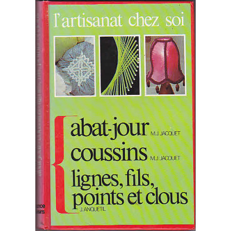 Les Abat-jour Les Coussins Lignes fils points et clous... Les Abat-jour Les Coussins Lignes fils points et clous...