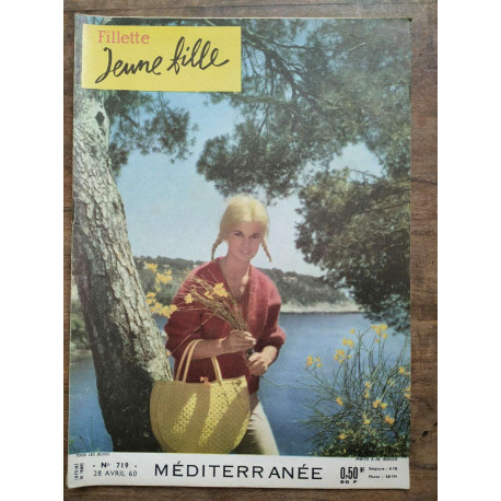Fillette jeune fille n719 28 Avril 1960