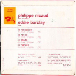 Philippe Nicaud Chuchotte Eddie Barclay Joue