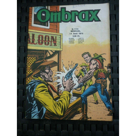 Ombrax mensuel n159 La gare fantôme Editions lug 041979
