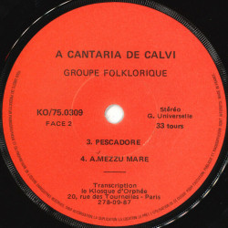 A Cantaria Di Calvi