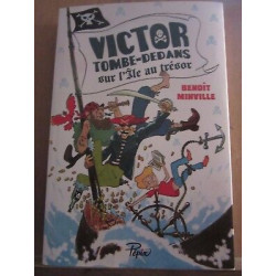 Victor tombe dedans sur l'île au trésoreditions sarbacane