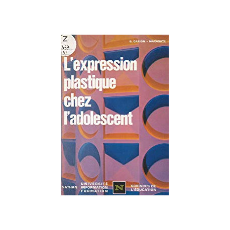 L'EXPRESSION PLASTIQUE CHEZ L'ADOLESCENT L'EXPRESSION PLASTIQUE CHEZ L'ADOLESCENT