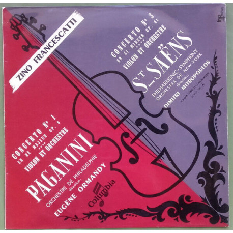 Concerto Pour Violon N°1 - Concerto Pour Violon N°3 Concerto Pour Violon N°1 - Concerto Pour Violon N°3