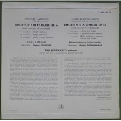 Concerto Pour Violon N°1 - Concerto Pour Violon N°3
