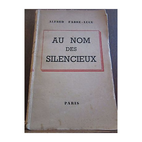 luce Au nom des silencieux