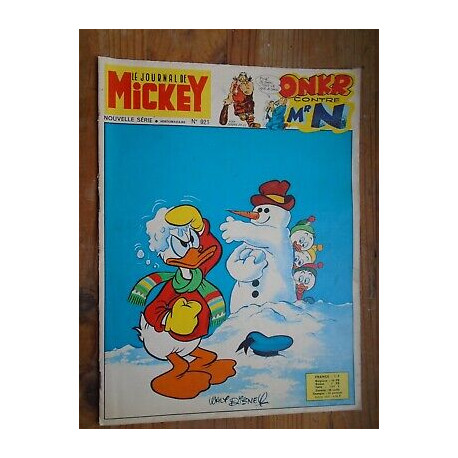 Le Journal de Mickey hebdomadaire N 921