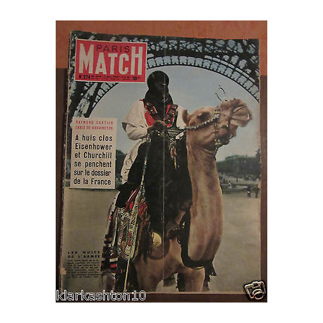 PARIS match n 274 1954