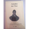Annales De L'est N°1 2006 C.-J.-A. Mathieu de Dombasle (1777-1843)...