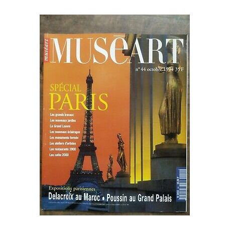 Muséart n44 Octobre 1994 Spécial Paris