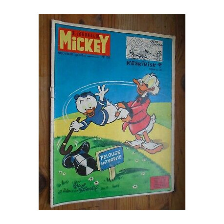 Le Journal de Mickey hebdomadaire N 753