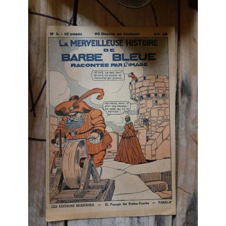 la merveilleuse histoire de barbe bleue racontée par limage