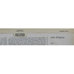 Airs D'Opéras