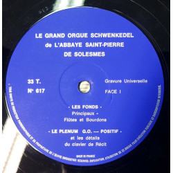 Le Grand Orgue de Solesmes Sa Composition Ses Jeux