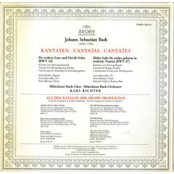 Kantaten - Cantatas - Cantates - Du Wahrer Gott Und Davids Sohn...