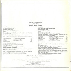 Kantaten - Cantatas - Cantates - Du Wahrer Gott Und Davids Sohn...