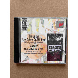 Schubert: Piano Quintet 114 Mozart: Clarinet Quintet 581/ CD