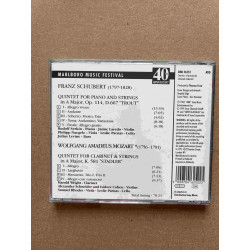 Schubert: Piano Quintet 114 Mozart: Clarinet Quintet 581/ CD