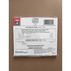 Dvorak Smetana : Symphonie No 9 - Herbert von Karajan/ CD