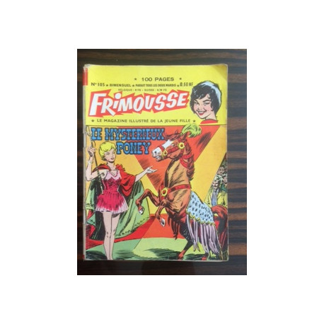 FRIMOUSSE N°105 - LE MYSTERIEUX PONEY
