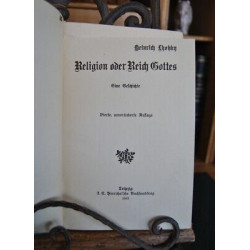 Religion oder Reich Gottes Hinrichs'sche Buchandlung