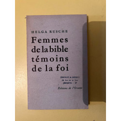 Femmes de la bible témoins de la foi