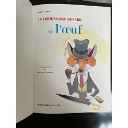 Roger Landy Le Commissaire Renard et l'œuf Fernand nathan