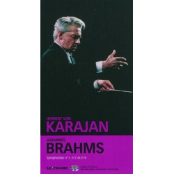 Johannes Brahms- Volume 20: Symphonies n°1 n°2 et n°4. Double cd...