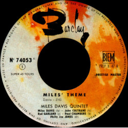 Miles' Theme / There Is No Greater Love