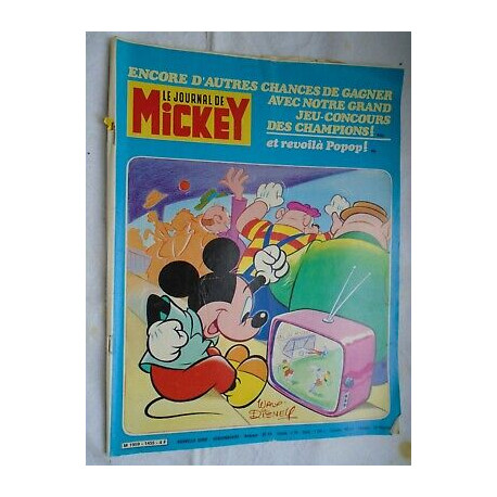 Le Journal de Mickey hebdomadaire N 1455
