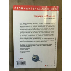 Fabrice colin Projet oxatan flammarion