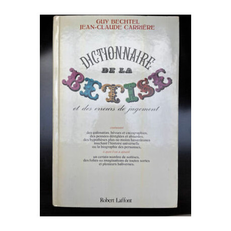 Bechtel Carrière Dictionnaire de la bêtise