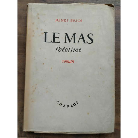 Le Mas théotime charlot