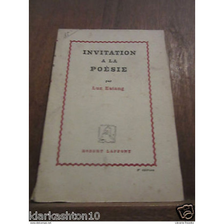 invitation à la poésie