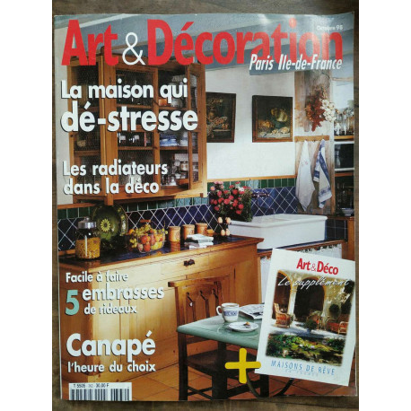 Art et Décoration n362 Octobre 1998