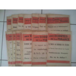 Lote 17 Semanales a Las carriles m de La Finance 1931 1932