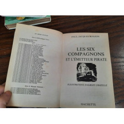 p j Bonzon Les Six Compagnons et l'émetteur Pirate Bibliothèque verte