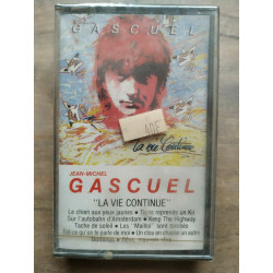 Jean-Michel Gascuel La vie continue Cassette Audio-K7 NEUVE SOUS...