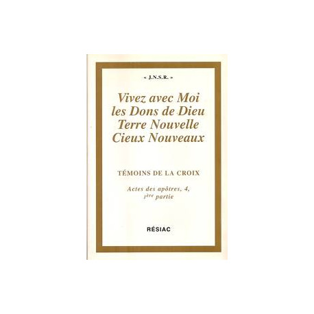 Vivez avec moi les dons de dieu jnsr Vivez avec moi les dons de dieu jnsr