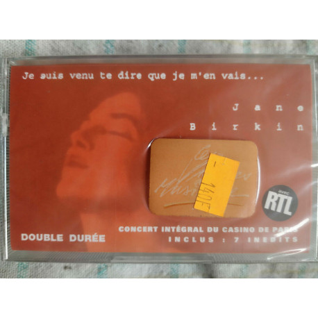 Concert intégral du casino de paris Cassette audio k7 NEUVE