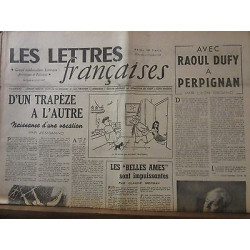 Les Lettres Françaises n163 4 Juillet 1947 paulhan carbi dufy triolet
