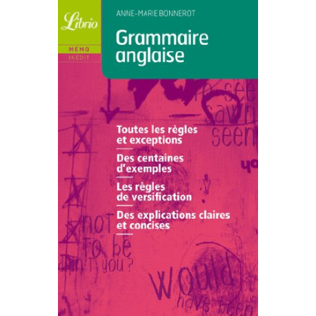 Grammaire anglaise Grammaire anglaise