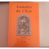 Annales de l'Est N°2 2002 - Dossier: Des Saints et leur Image