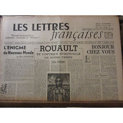 Les Lettres Françaises n95 15 Février 1946 paulhan benda ikor...