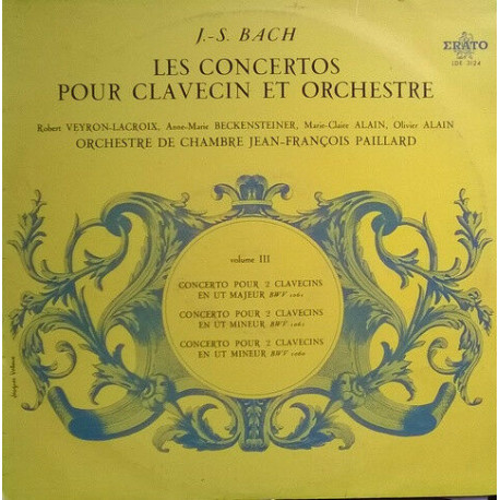 Intégrale Des Concertos Pour Clavecin Et Orchestre Vol. III Intégrale Des Concertos Pour Clavecin Et Orchestre Vol. III