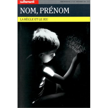 Nom prénom : La Règle et le jeu Nom prénom : La Règle et le jeu