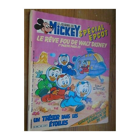 Le Journal de Mickey hebdomadaire N 1581
