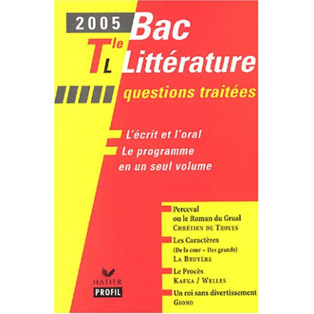 Bac littérature Tle L by Périgot Béatrice, Gomez Etienne,... Bac littérature Tle L by Périgot Béatrice, Gomez Etienne,...